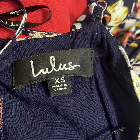 NEW Everlasting Bliss Navy Blue Floral Print Maxi Dress Size XS - Picture 7 of 7